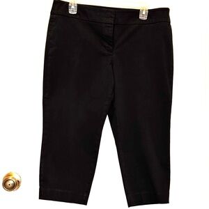 LOFT Ann Taylor Black Capris Women’s Pants